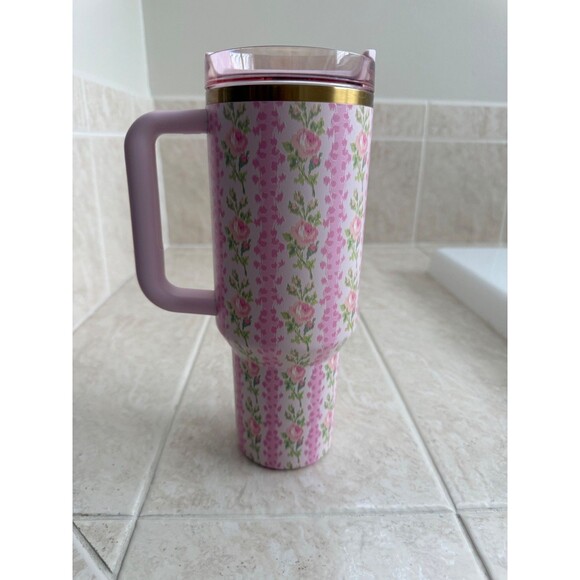 Stanley x Loveshack Fancy Blooming Heirloom 40 oz. Tumber - EUC - Picture 8 of 8